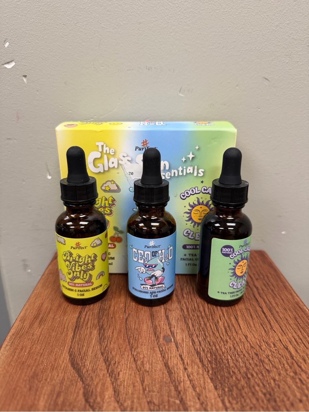 The Glass House Essentials serum set